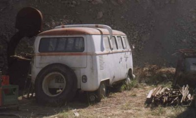 combi abandonné Combi split sortie de grange