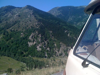 Vw combi split pyrenees 2011 Vw combi split pyrenees 2011