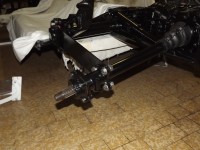 fixation trompette lame suspension