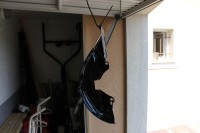 Tôle poulie peinte