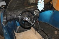 volant et compteur montés