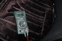 tension batterie à l'arret