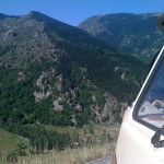 Vw combi split pyrenees 2011